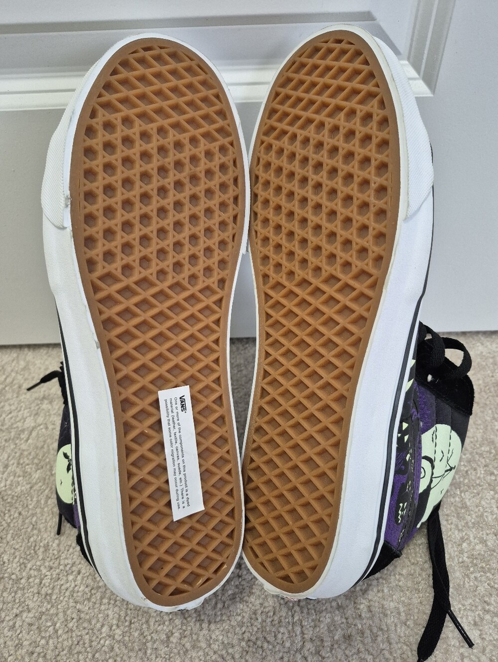 NWT Vans x Disney Sk8-Hi Jack's Lament Nightmare Before Christmas Men's 11 - Picture 12 of 14